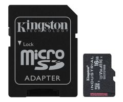 Kingston 16GB microSDHC Industrial C10 A1 pSLC