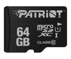 Patriot 64GB microSDHC LX Series UHS-I