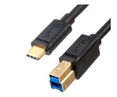 Unitek Kabel USB-C auf USB-B 3.0 2m Druckerkabel