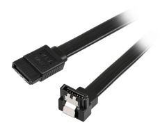 Silver Monkey SATA III gewinkelt Kabel 0,3m schwarz