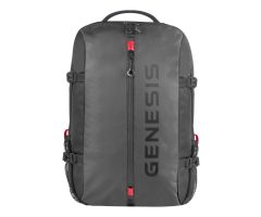 Genesis Pallad 410 15,6" Laptop-Rucksack, schwarz