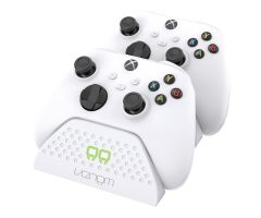 Venom XSX Dual Dockingstation + 2 Batterien - weiß