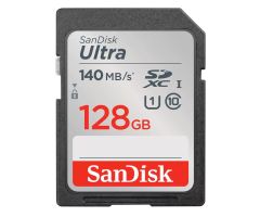 SanDisk 128GB SDXC Ultra 140MB/s C10 UHS-I