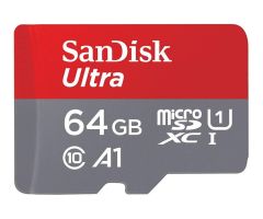 SanDisk 64GB microSDXC Ultra 140MB/s A1 C10 UHS-I U1