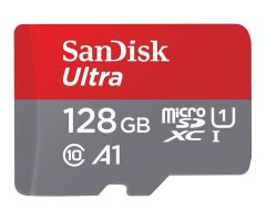 SanDisk 128GB microSDXC Ultra 140MB/s A1 C10 UHS-I U1
