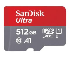 SanDisk 512GB microSDXC Ultra 150MB/s A1 C10 UHS-I U1