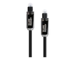 Silver Monkey Optisches Audio-Toslink-Kabel 3m