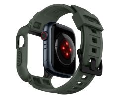 Spigen Rugged Armor Pro für Apple Watch in Militärgrün