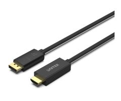 Unitek DisplayPort 1.2 – HDMI 4K/60Hz-Kabel 1,8 m