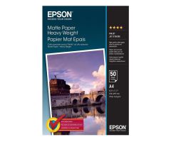 Epson Mattes Papier, schweres A4-Format (50 Blatt)