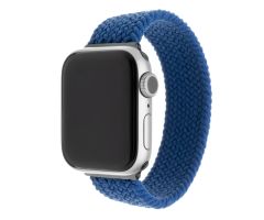 FIXED Elastisches Nylonarmband für Apple Watch Größe XS blau