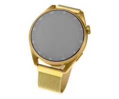 FIXED Mesh-Armband für Smartwatch (20 mm) breit, Gold