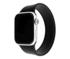 FIXED Elastisches Silikonarmband für Apple Watch Größe XS schwarz