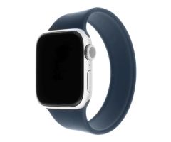 FIXED Elastisches Silikonarmband für Apple Watch Größe XS blau