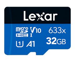 Lexar 32GB High-Performance 633x microSDHC UHS-I A1 V10