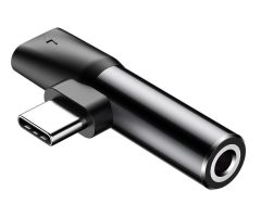 Baseus USB-C – 3,5-mm-Buchse und USB-C (zum Aufladen)