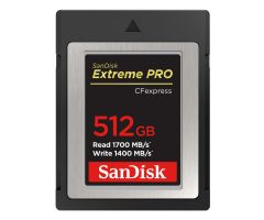 SanDisk 512GB Extreme PRO CFexpress 1700/1400 MB/s