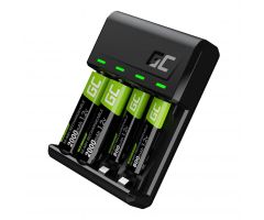 Green Cell VitalCharger + 2xAA 2000mAh 2xAAA 800mAh