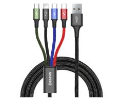 Baseus 4in1 2xUSB-C / Lightning / Micro 3,5A 1,2m
