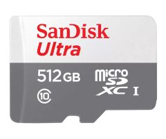 SanDisk 512 GB microSDXC Ultra 100 MB/s C10 UHS-I