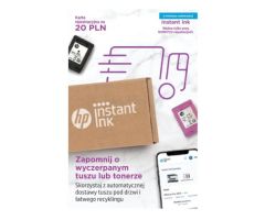HP Instant Ink-Abonnementkarte