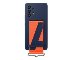 Samsung Silicone Cover Strap für Galaxy A53 5G dunkelblau