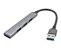 i-tec USB 3.0 Metall HUB Mini 1x USB 3.0 + 3x USB 2.0 19cm