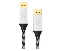 Silver Monkey DisplayPort 1.4 Kabel, geflochten 1,5m