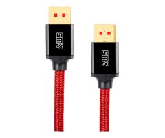 SMX DisplayPort 1.4 Kabel, geflochten 3m