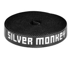 Silver Monkey Klettband für Kabel 3m (schwarz)