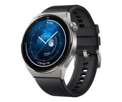 Huawei Watch GT 3 Pro Sport GPS 46mm Titangehäuse silber Sportarmba