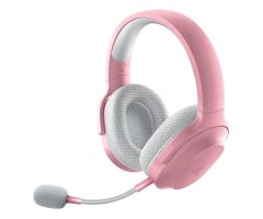 Razer Barracuda X 2022 kabellos Gaming Headset Quartz weiß-rosa