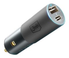3mk Hyper Auto-Ladegerät 100W USB-C PD + USB