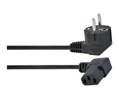 Gembird SCHUKO-Kabel - C13 1,8m (gewinkelt)