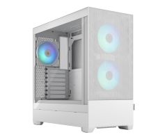 Fractal Design Pop Air RGB White TG Clear Tint