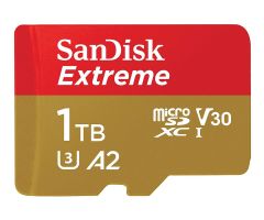 SanDisk 1TB microSDXC Extreme 190MB/s A2 C10 V30 UHS-I U3