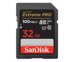 SanDisk 32GB SDHC Extreme PRO 100MB/s A2 C10 V30 UHS-I U3