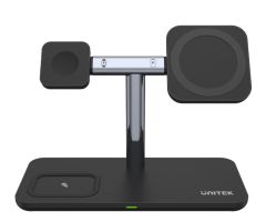 Unitek Teilbarer magnetischer kabelloser 3-in-1-Ladeständer