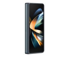 Samsung Leather Cover für Samsung Galaxy Fold 4 grau