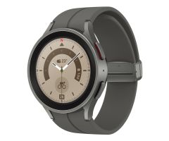 Samsung Galaxy Watch 5 Pro GPS 45mm Titangehäuse Sportarmband titan