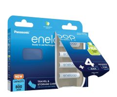 Panasonic ENELOOP AAA 800 mAh 4 Stück + Box