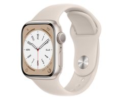 Apple Watch Series 8 GPS 41 mm Aluminiumgehäuse polarstern Sportar