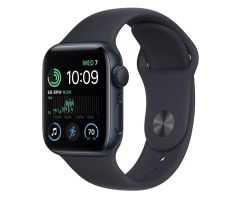 Apple Watch SE GPS 40 mm Aluminiumgehäuse mitternacht Sportarmband