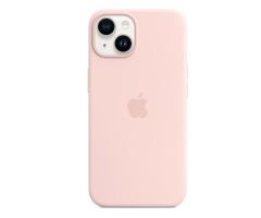 Apple Silikonhülle mit MagSafe iPhone 14 Plus rosa