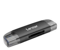 Lexar USB-A/C-MicroSD-Karten-USB-3.1-Lesegerät mit zwei Steckplätzen