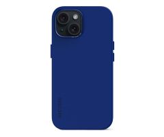 Decoded Antimikrobielle Rückseite für iPhone 15, galaktisches Blau