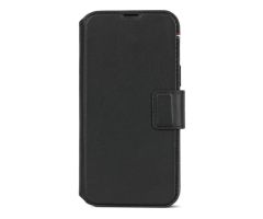 Decoded Abnehmbare Lederbrieftasche für iPhone 15 Plus schwarz