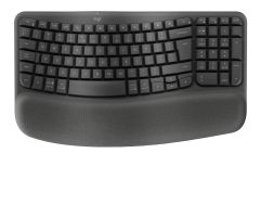 Logitech Wellenschlüssel Graphit QWERTY-Layout