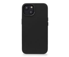 Decoded Lederrückseite für iPhone 14 Plus schwarz
