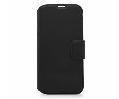 Decoded Abnehmbare Lederbrieftasche für iPhone 14 Plus schwarz
